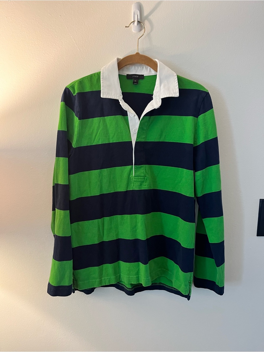 J Crew women’s rugby shirt